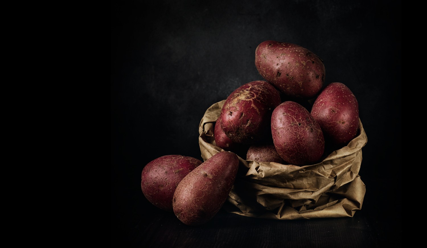 Como obter retratos de comida dramáticos e escuros