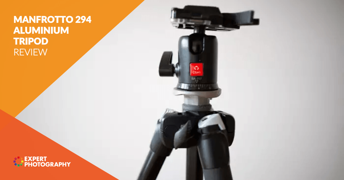 Revisão do tripé de alumínio Manfrotto 294 (melhor tripé de 2020?)