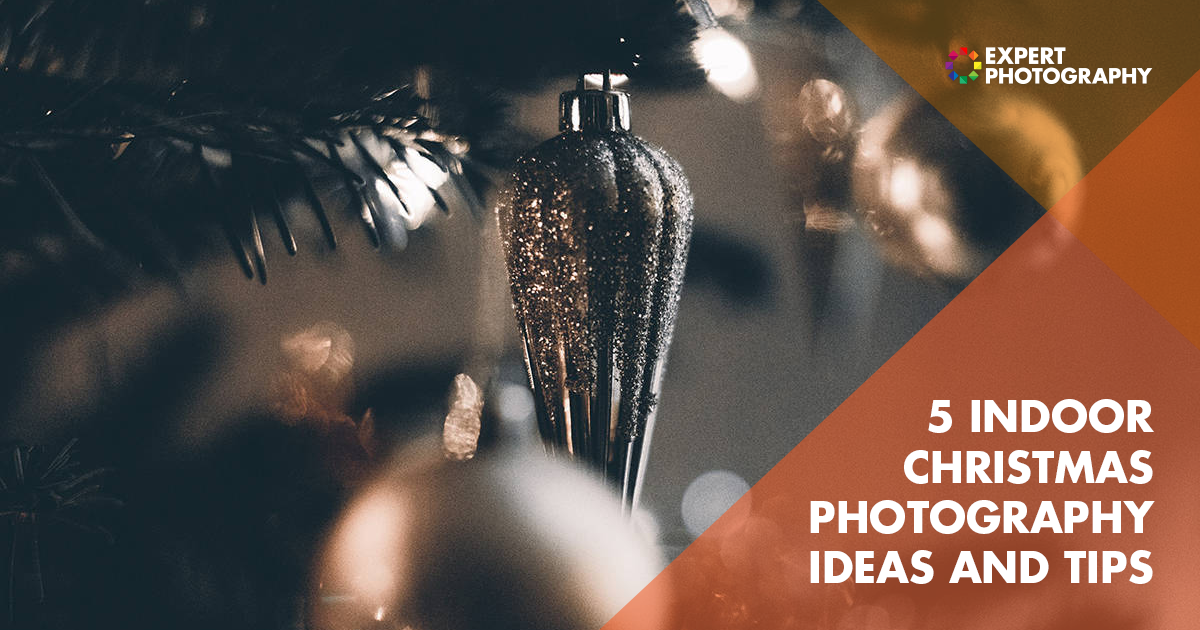 5 ideias para fotos internas de Natal (árvore de Natal, luzes, retratos)