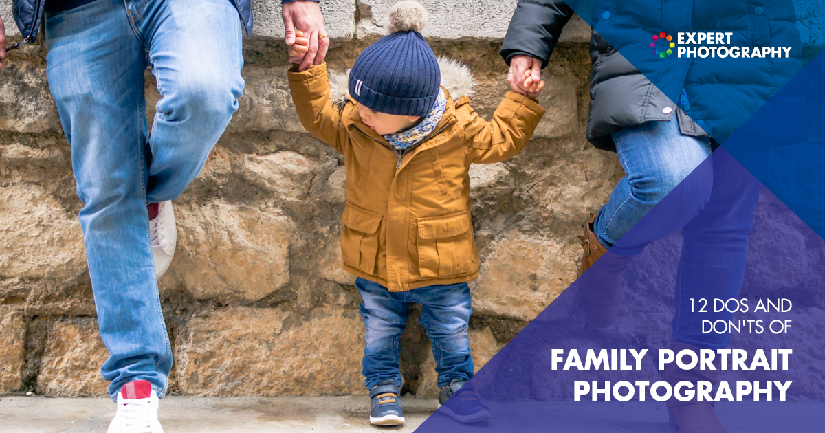 Fotografia de retrato de família (12 coisas importantes que devemos e não devemos fazer!)